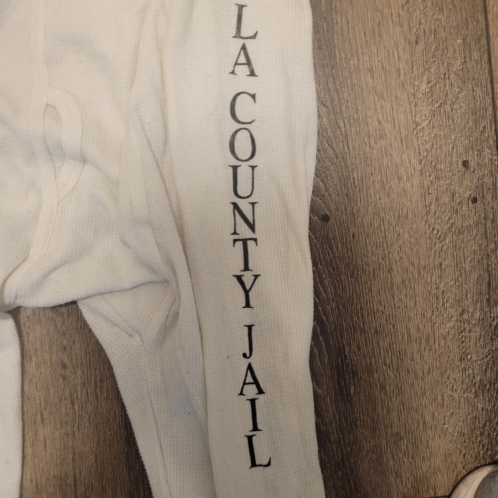 La county jail Thermal Pants And Shirt